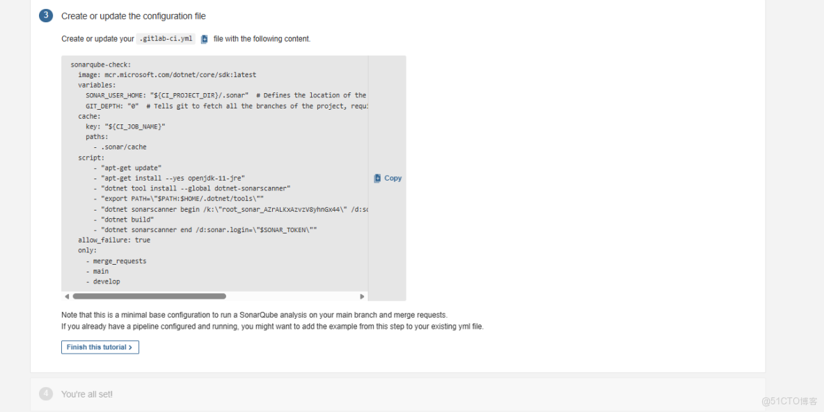 基於GitLab+SonarQube 搭建自動化代碼檢測平台_gitlab sonar_git_23