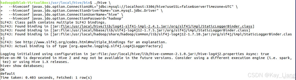 Hiveserver 2 啓動中的問題_#筆記_04