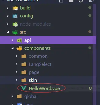 HelloWord.vue