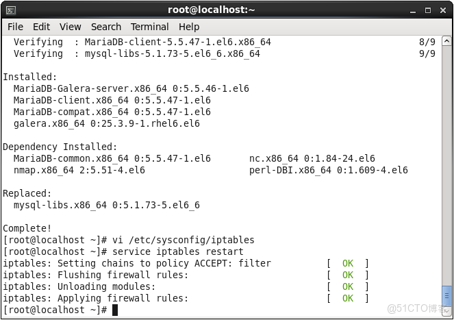 Galera配置mariadb集羣_Galera配置mariadb集羣_05
