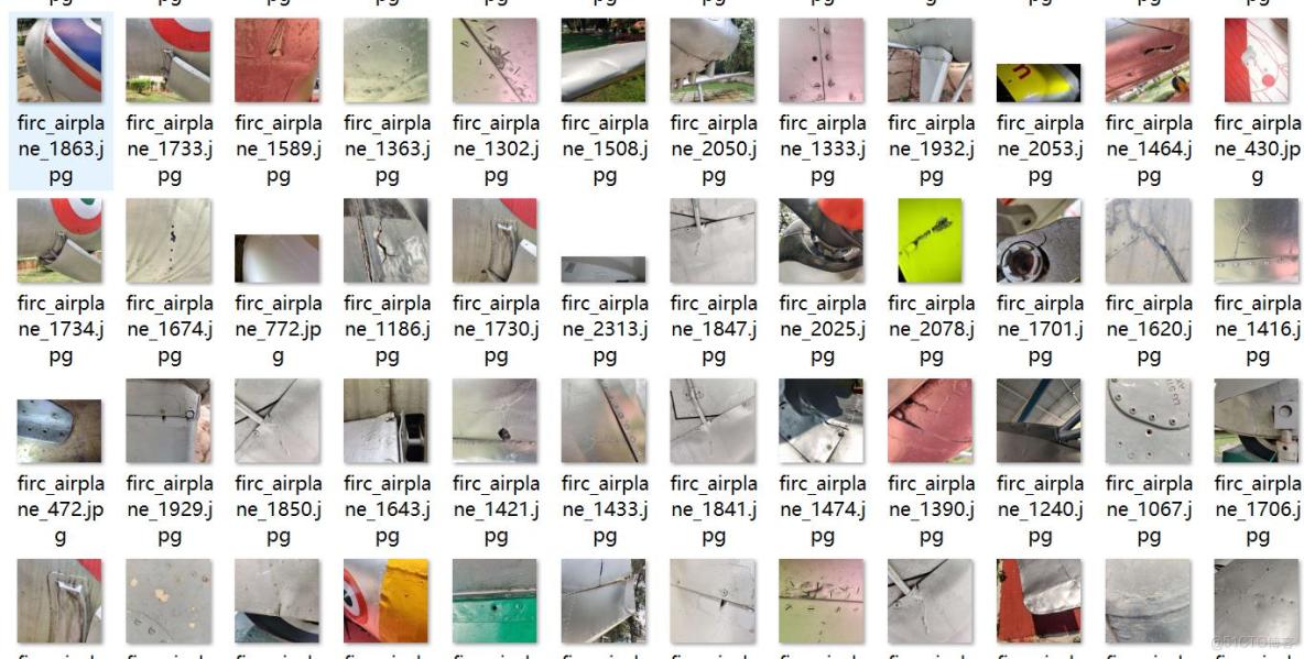 航空飛機表面缺陷裂紋鏽蝕凹陷檢測數據集VOC+YOLO格式2495張5類別_數據集_02
