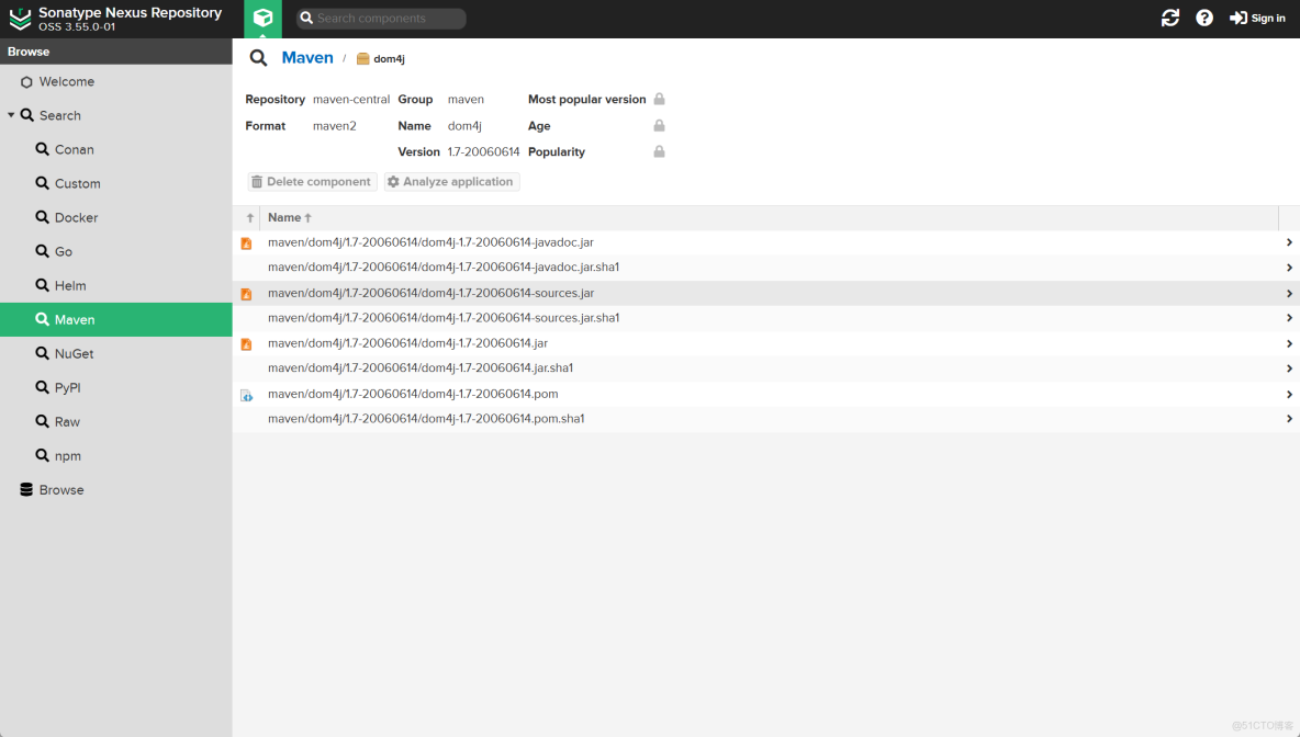opensource - 雜感 - 基於開源產品的技術選型 - 個人文章_#Nexus_02