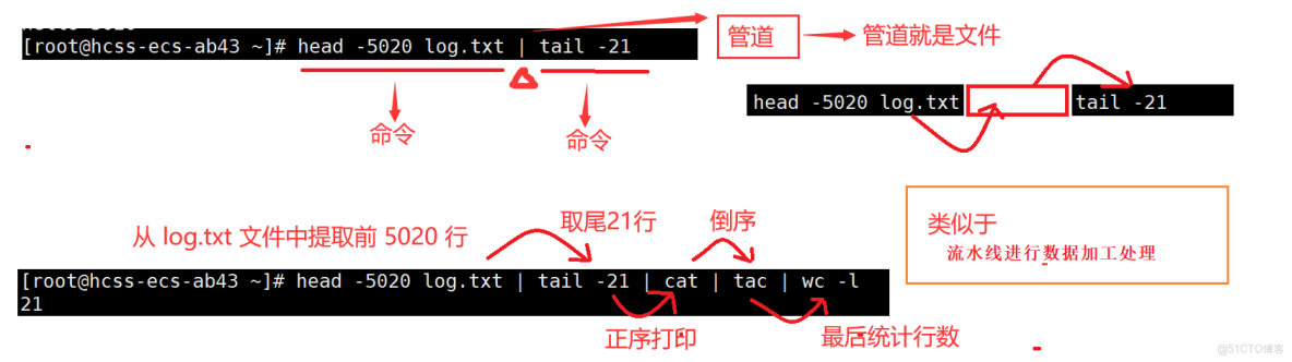 Linux管理文件與處理數據_重定向_10