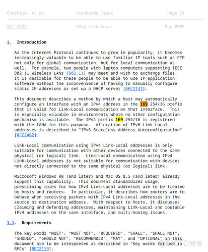 169.254 IP 地址是什麼意思_DNS