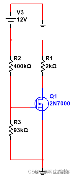 南京觀海微電子----MOS管的放大電路分析-運用模電的理論計算驗證_R3_04