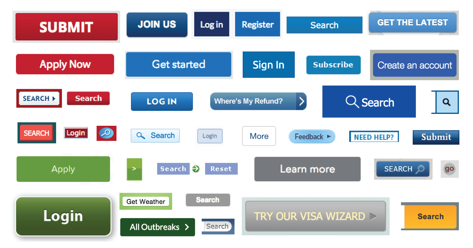 Interface Inventory at 18F: going through the interface screens, taking screenshots and grouping them.