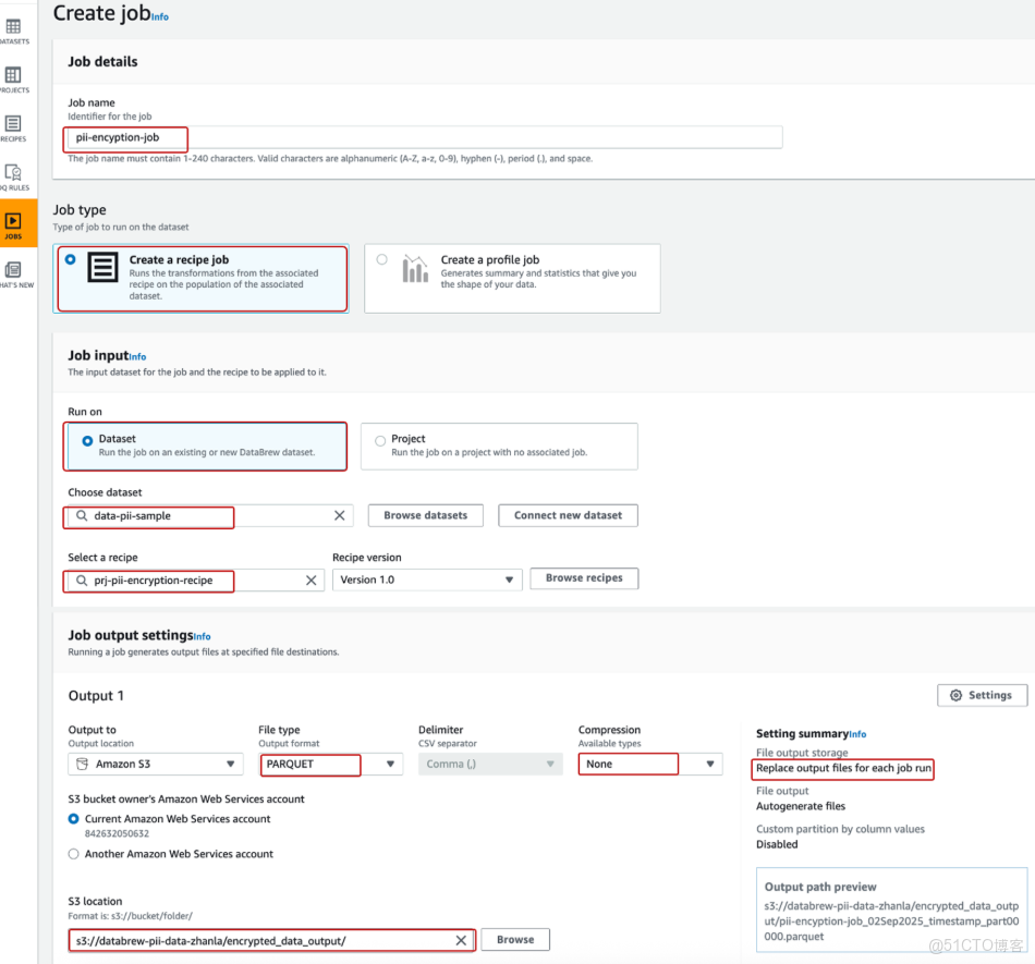 Amazon Athena 數據解密實戰：結合 Lambda 解密 DataBrew 加密 PII 數據指南_Lambda_21