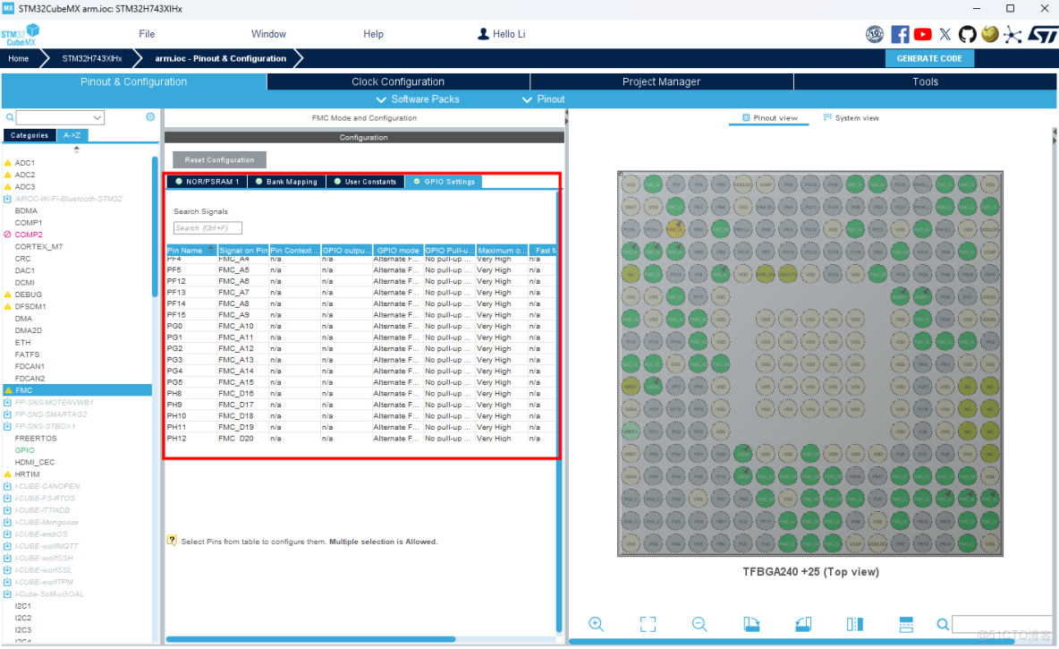 STM32H743-ARM例程42-FSMC-MUL - 實踐_IP_09