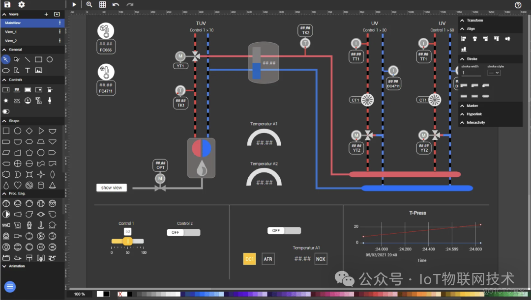 推薦一款開源Web組態軟件，搭建SCADA/HMI工業過程可視化，支持OPC UA、Modbus、BACnet工業協議_實時監控_02