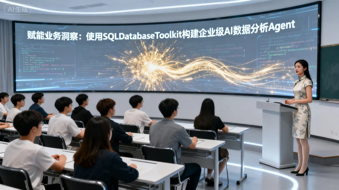 構建AI智能體：三十四、LangChain SQLDatabaseToolkit終極指南：架構、優勢與最佳實踐_SQLDataToolkit