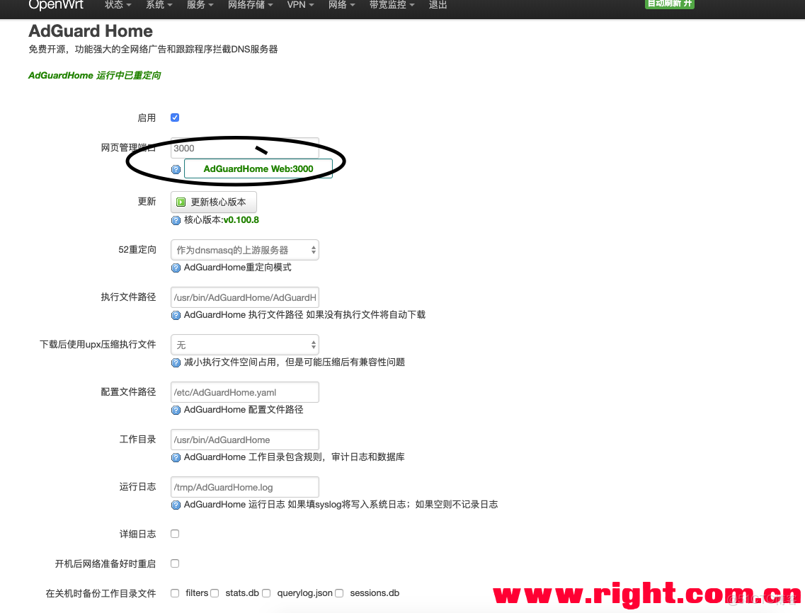 adguardhomedocker配置 adguardhome設置教程_web界面_05