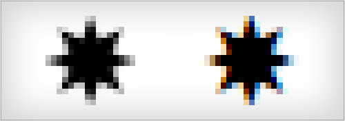 SVG and @fontface subpixel rendering.