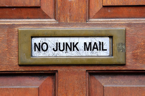 No Junk Mail