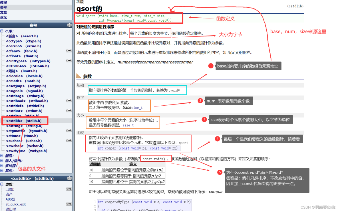 6種轉移表實現整合longjmp()/setjmp()函數和qsort函數詳解_switch語句_10