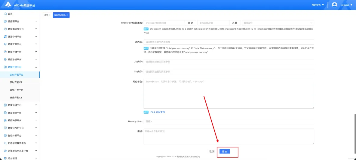  實時開發平台(Streampark)--Flink SQL功能演示_服務器_20