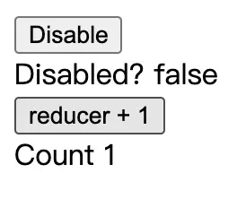 disabled為false時，點擊後count加1