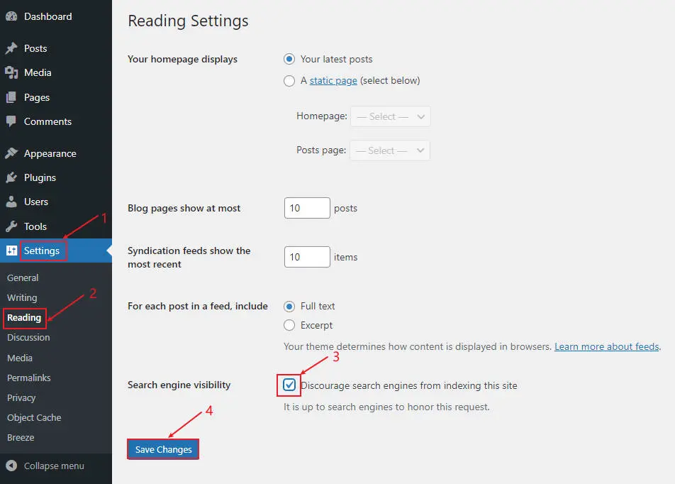 禁止搜索引擎收錄