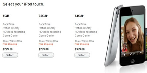 Apple takes advantage of the decoy effect.