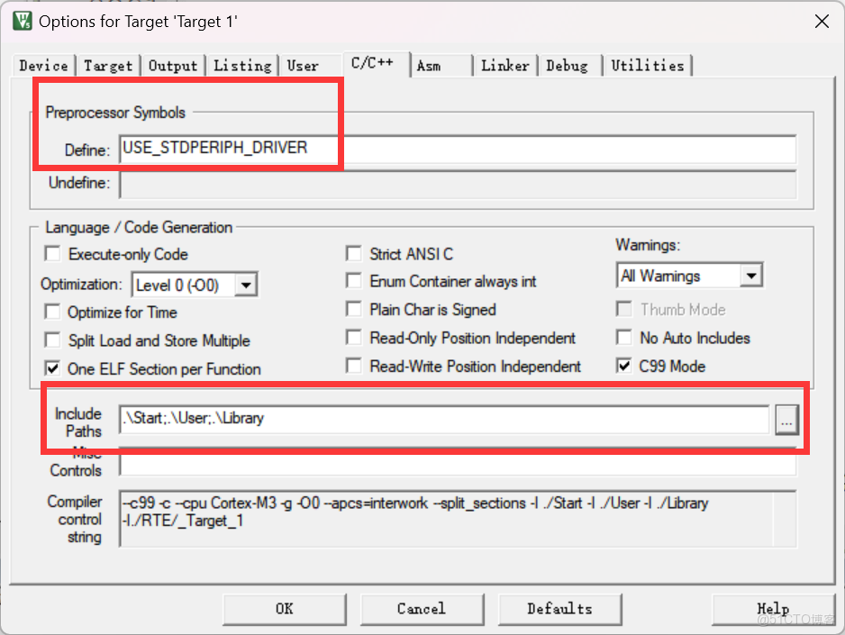 【STM32】新建工程_庫函數_40