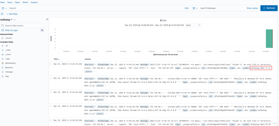 基於EFK+logstash+kafka構建高吞吐量的日誌收集平台_kafka_06