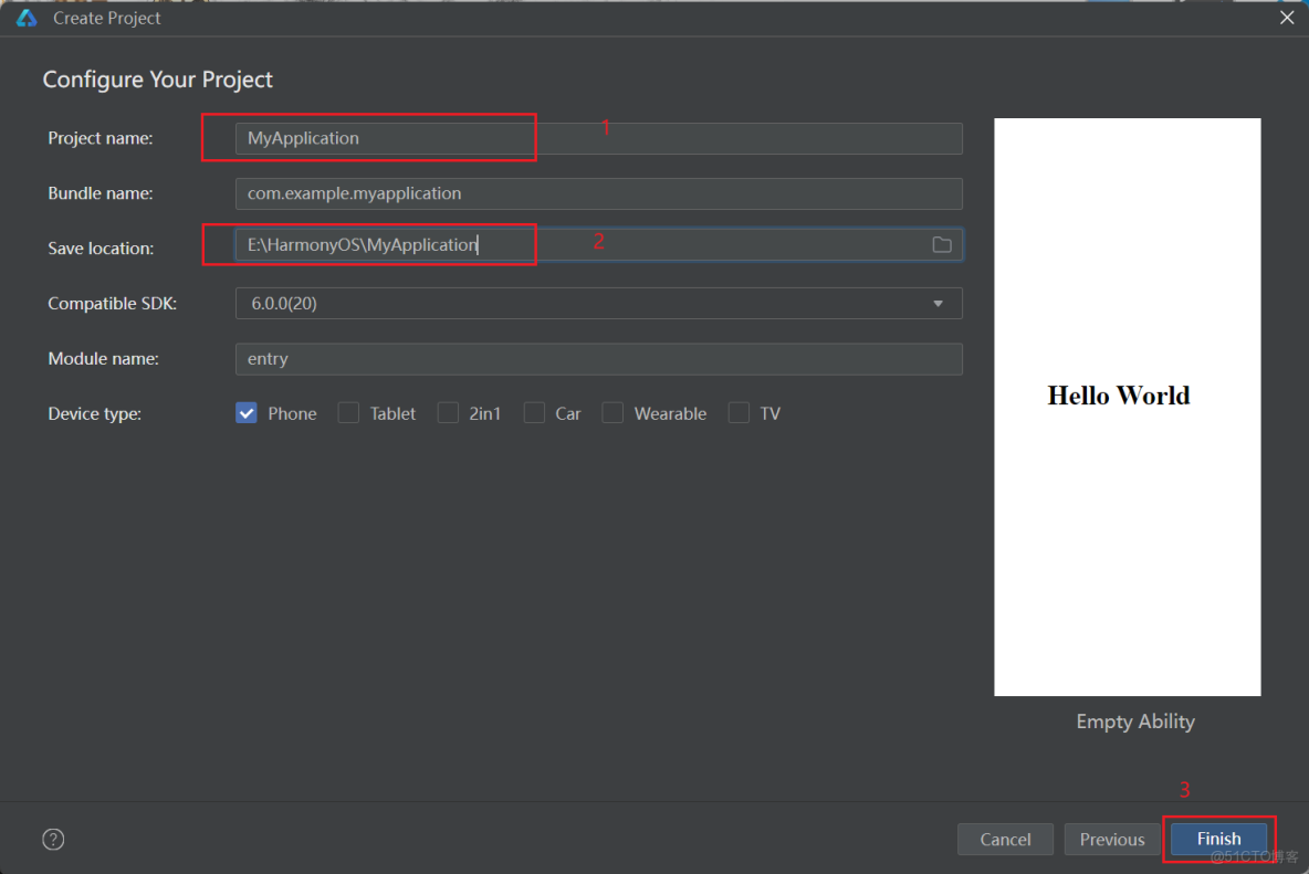 鴻蒙開發入門 | 開發第一個鴻蒙應用+頁面跳轉_Java_15