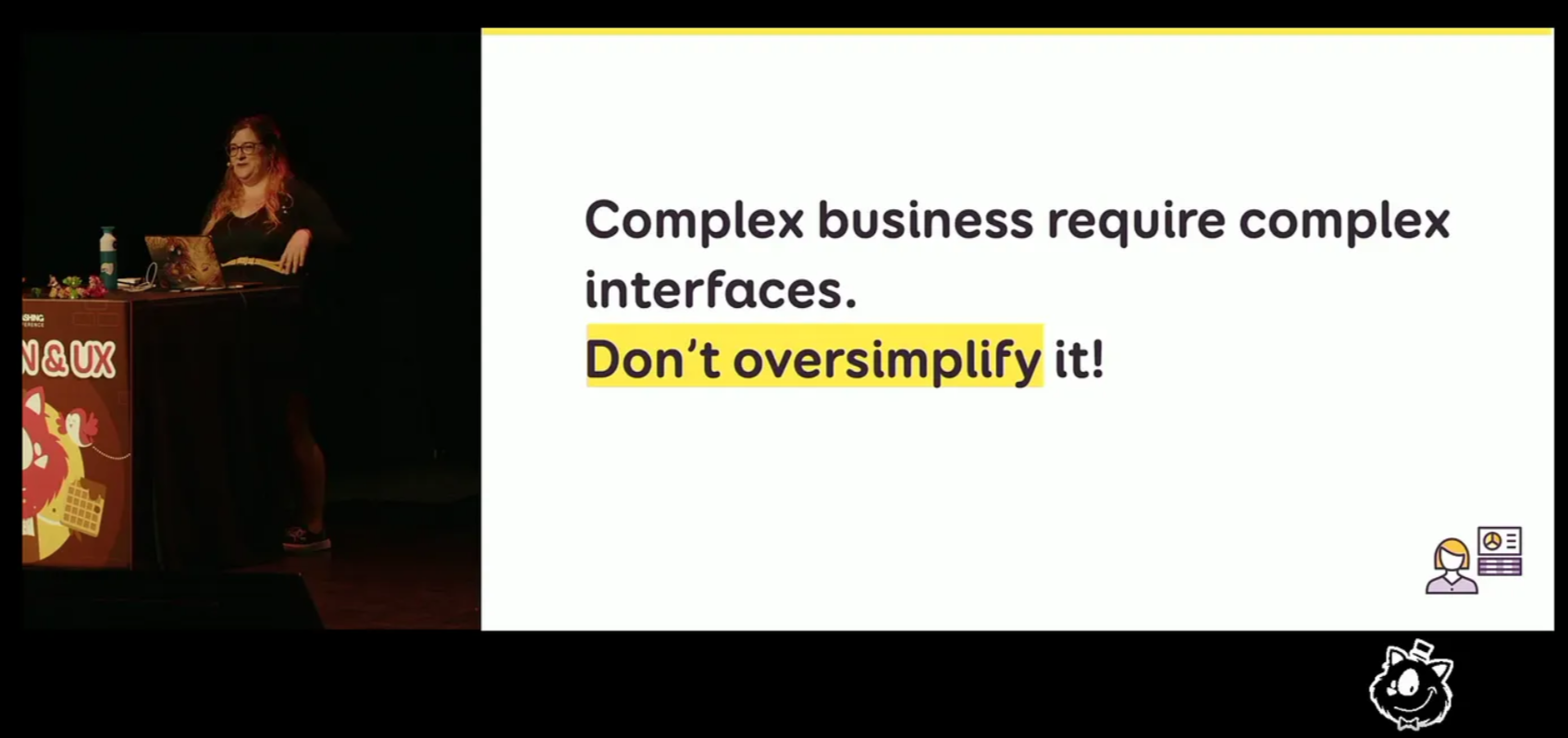 Steph Walter on stage