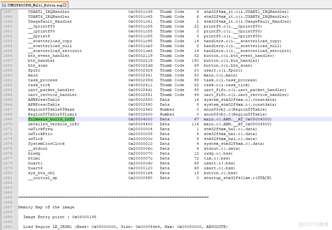 STM32把產品信息寫入固件.hex / .bin文件中詳解(分散加載) - 指南_#define_13
