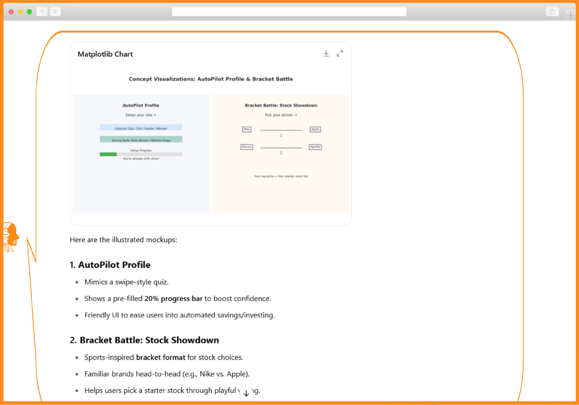 AI-generated remixed concepts after sharing three of the Crazy 8’s concepts