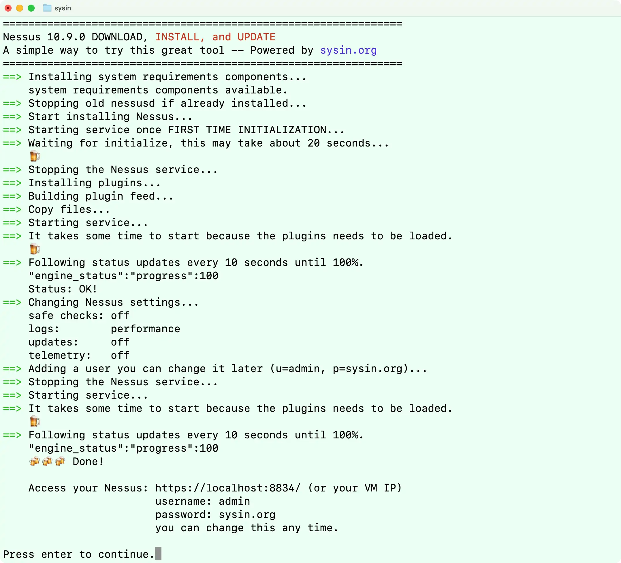 nessus-10-auto-installer