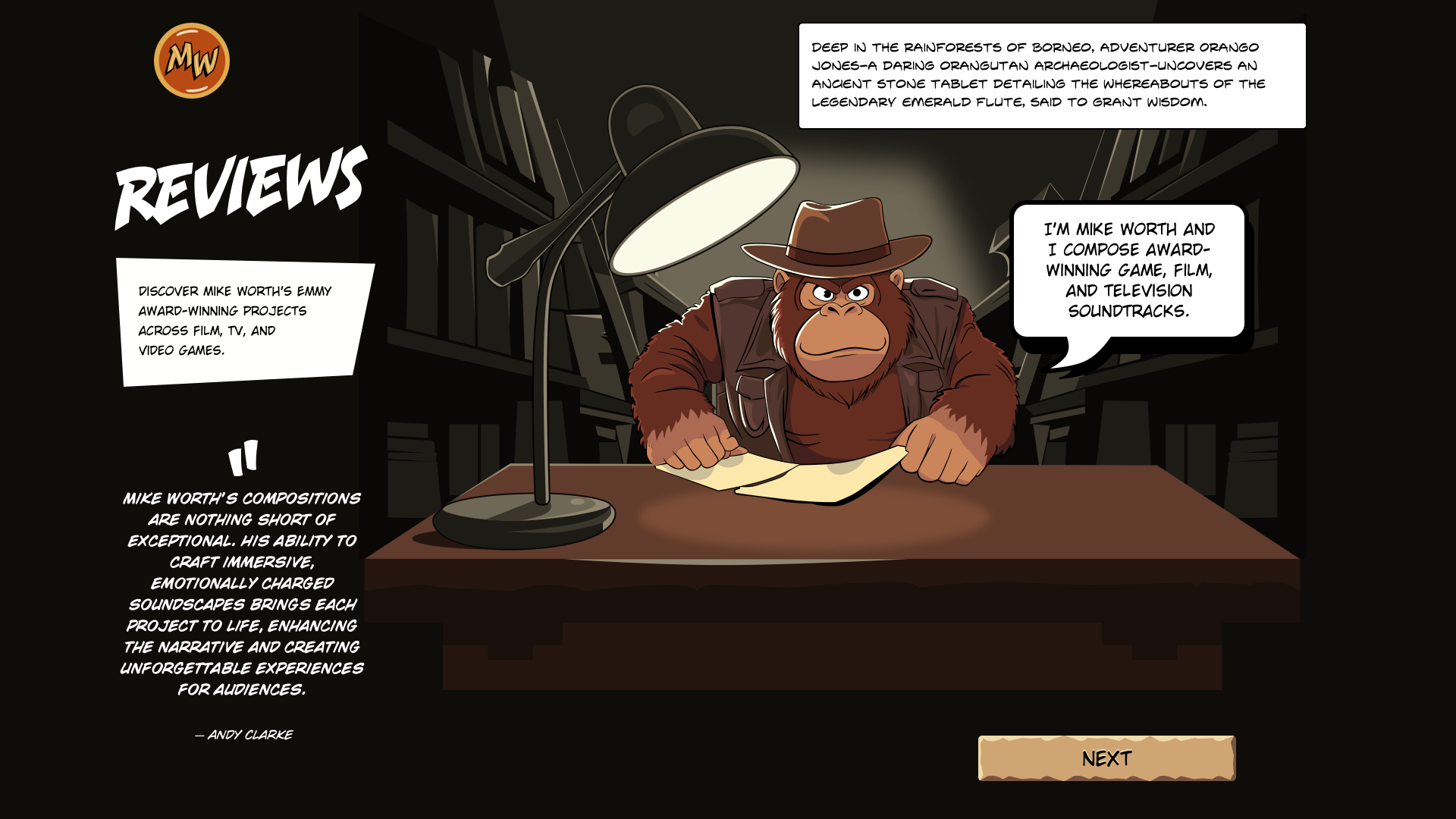 Illustration for Mike Worth