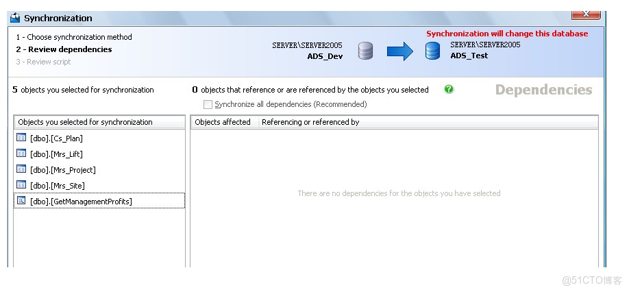 sql server比對兩個查詢結果的差異 sqlserver對比兩個數據庫_sql server_09
