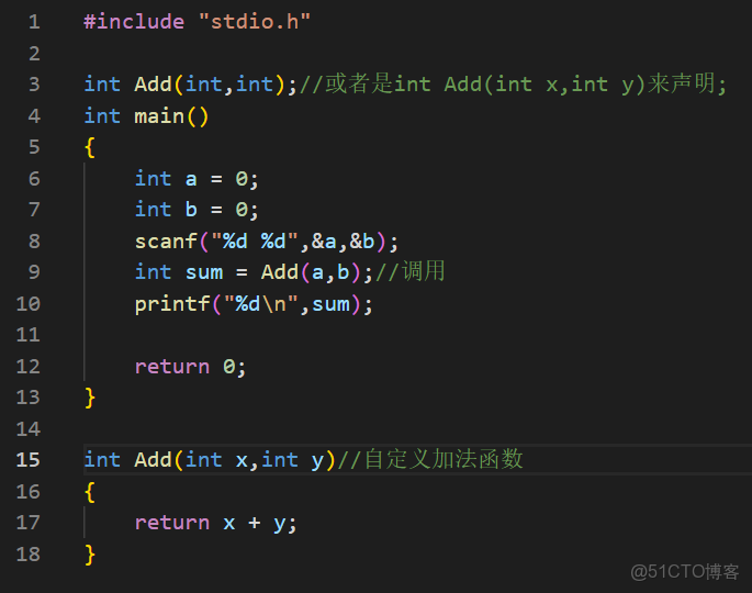 【C語言】C語言中的隱式函數聲明_#函數聲明_02