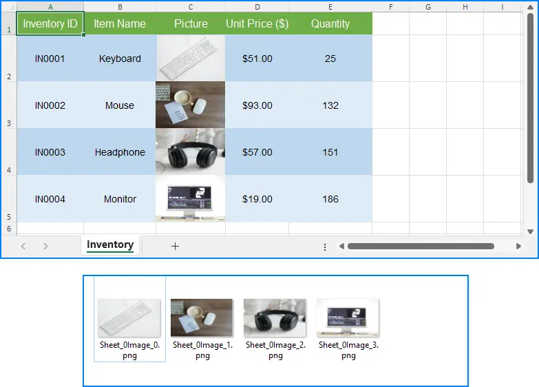 Python提取Excel文件中的圖片