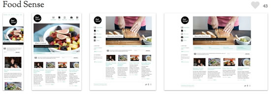 Food Sense - Responsive Web Design