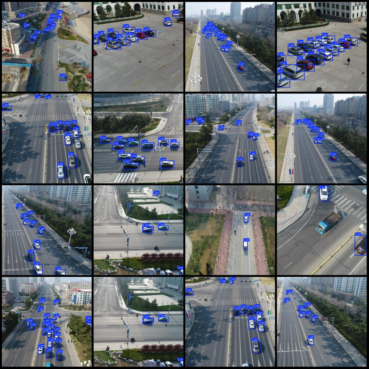 無人機視角車輛檢測數據集VOC+YOLO格式9834張1類別_數據集_03