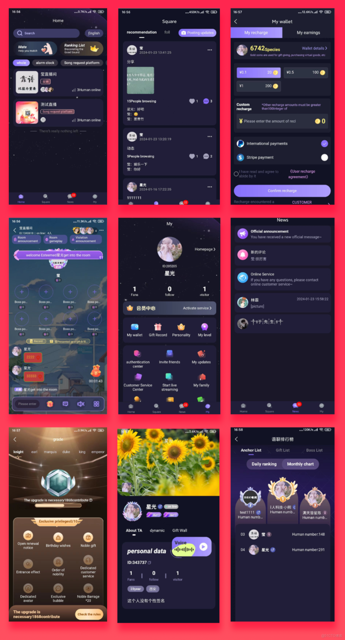 JAVA國際版多語言語聊大廳語音聊天系統APP源碼_JAVA