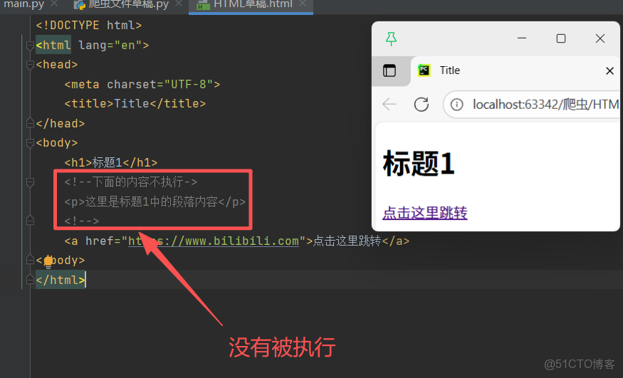 Pycharm 裏設置html模板_#html_05