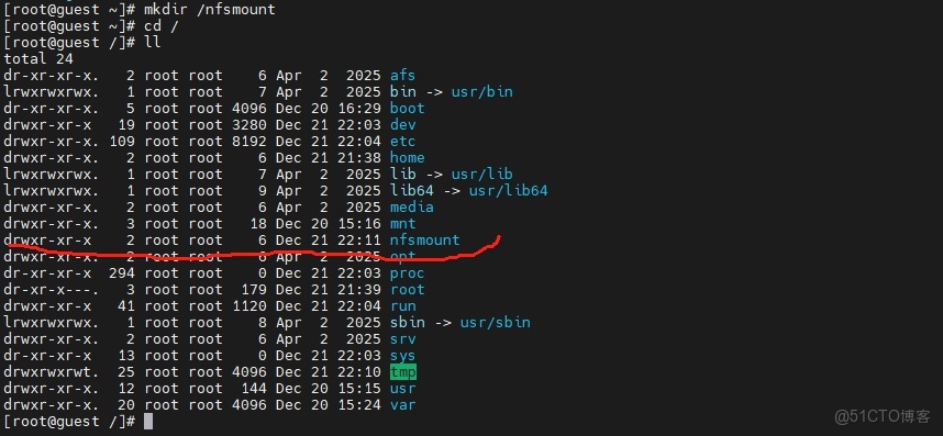 CentOS-Stream-10 搭建NFS網絡文件系統服務器_Linux NFS服務器_19
