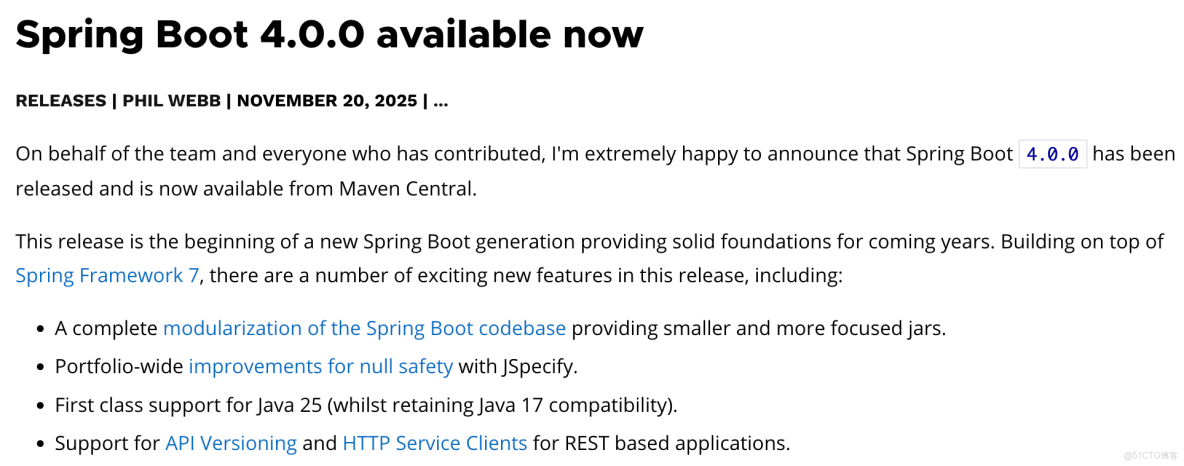 Spring Boot 4.0 正式發佈，王炸！！_版本控制