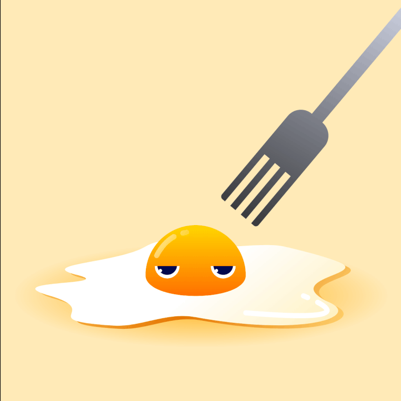 Grumpy Egg