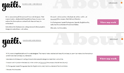 CSS columns on yaili.com