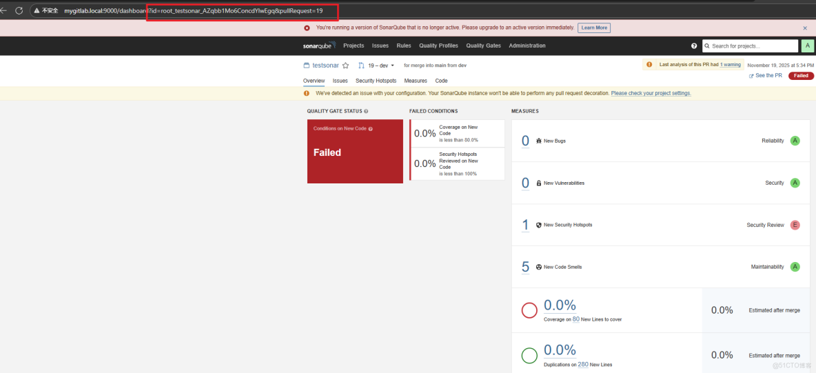 基於GitLab+SonarQube 搭建自動化代碼檢測平台_gitlab sonar_java_36