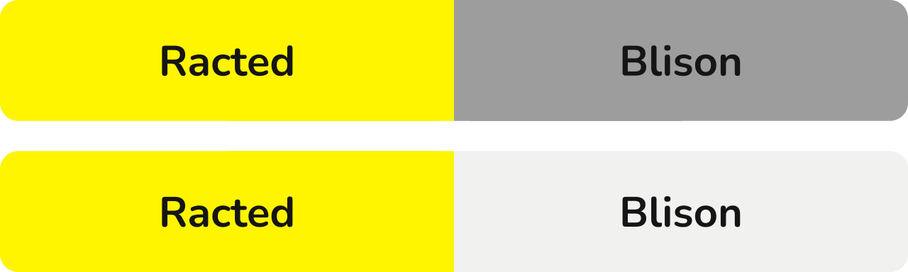 Saturated colors and grayscale colors in background