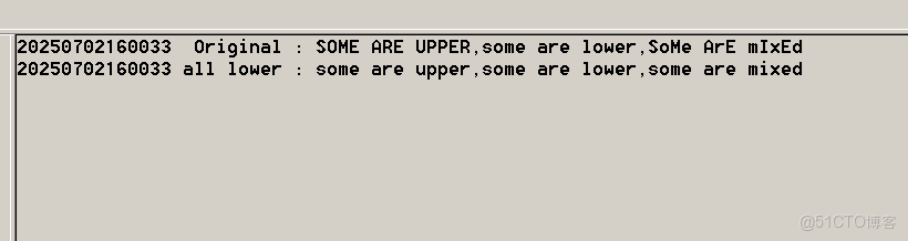 BMC PSL function(49)-tolower()_BMC