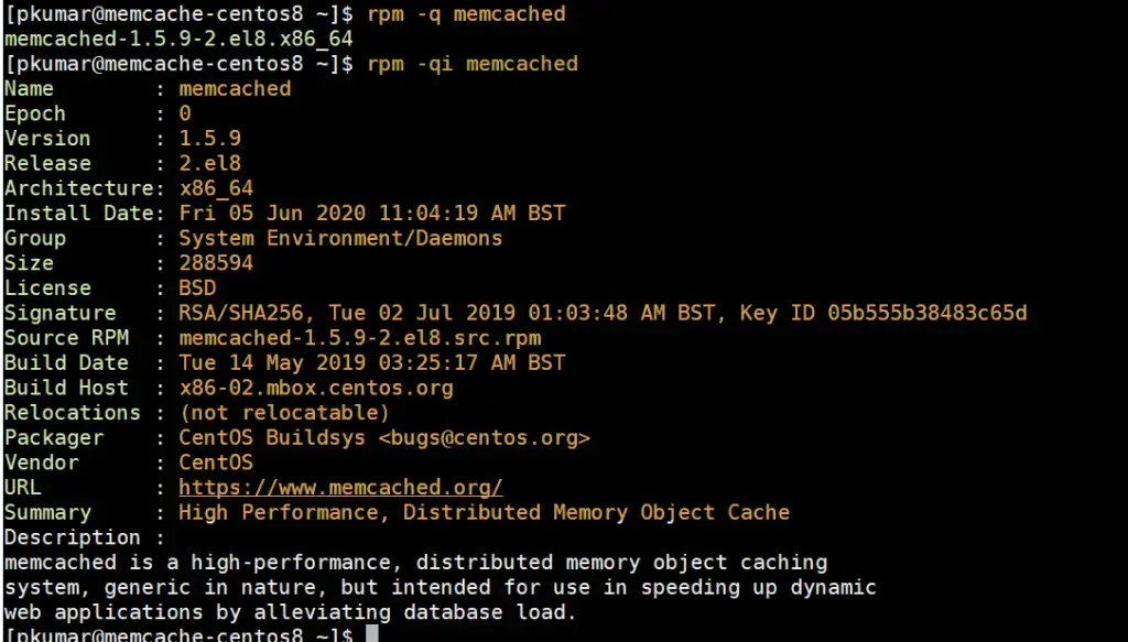 rpm-qi-memcached-centos8