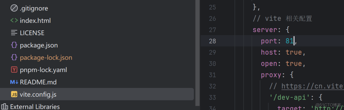 若依框架 -------- vue3+element-plus(三)_51CTO博客_數據庫_12
