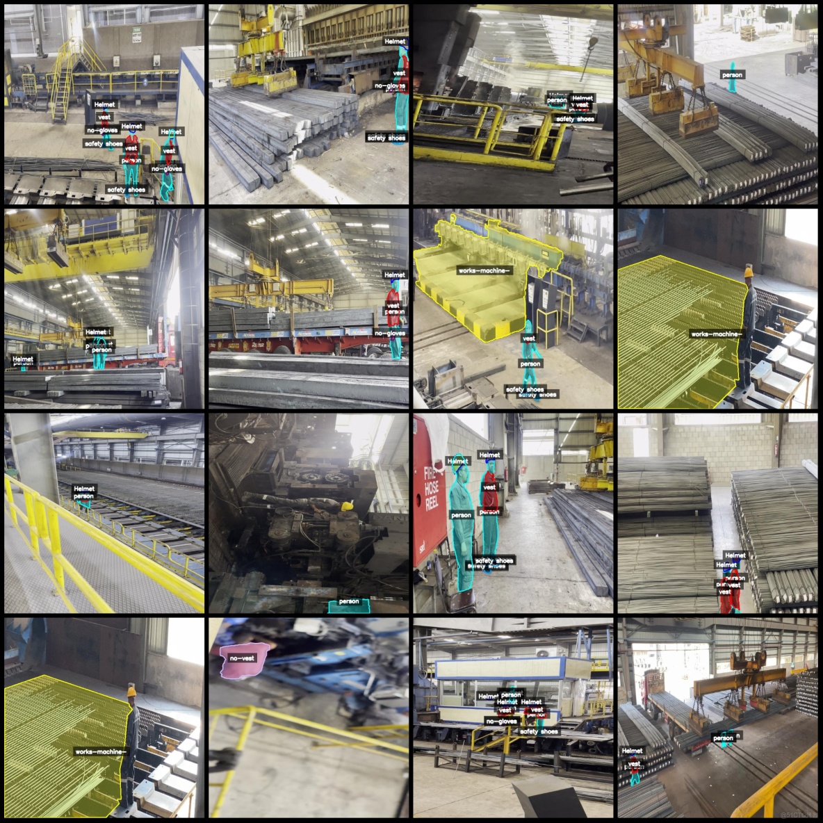 工業場景安全防護服安全帽反光衣作業機械識別分割數據集labelme格式2777張8類別_數據集_04