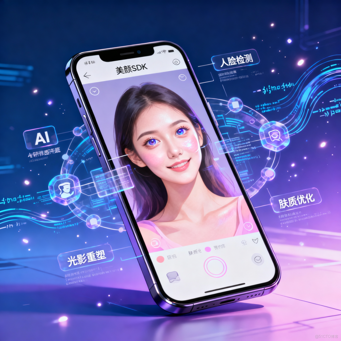 跨平台直播美顏sdk開發攻略：蘋果/安卓的兼容性與渲染適配_跨平台美顏sdk