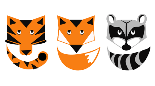 “Buddies” is a little illustration I created in Gravit recently.