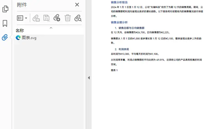 Python插入SVG附件到PDF